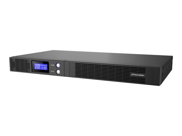 Bluewalker PowerWalker VI 750 R1U - USV (Rack - einbaufähig) - AC 165-290 V - 450 Watt - 750 VA 9 Ah