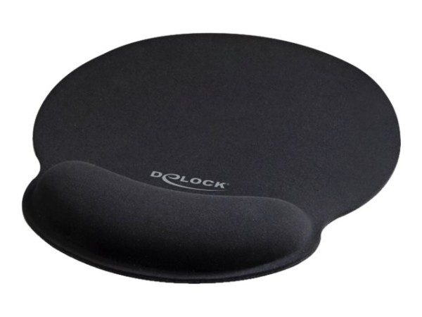 Delock Ergonomic - Mauspad - Schwarz