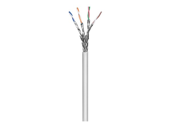 Intellinet Network Bulk Cat6a Cable, 23 AWG, Solid Wire, Grey, 305m, S/FTP, LSZH, CPR-Dca Rated, Dru