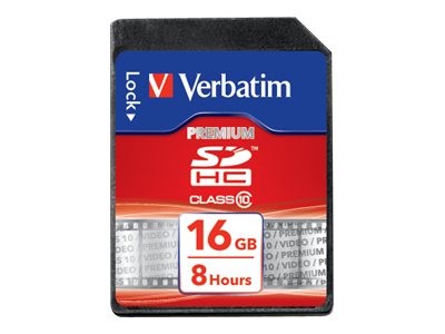 Verbatim Flash-Speicherkarte - 16 GB - Class 10