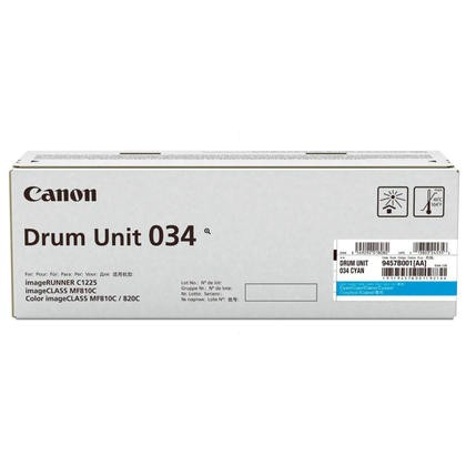 Canon 034 - Cyan - Trommel-Kit - für ImageCLASS MF810Cdn, MF820Cdn