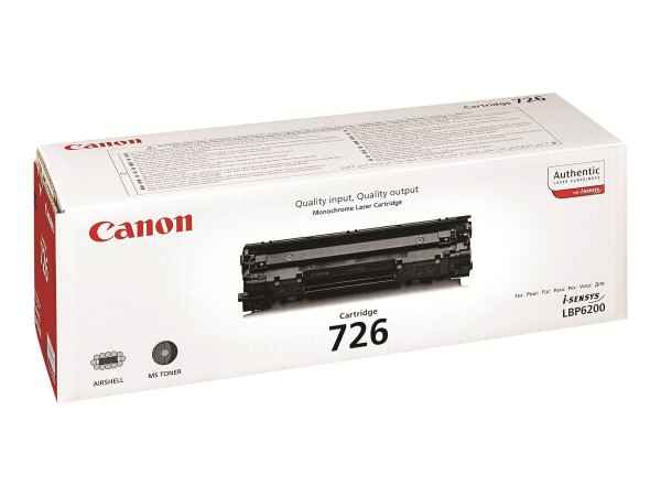 Canon CRG-726 - Schwarz - Original - Tonerpatrone