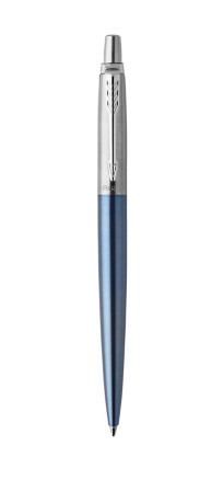 PARKER 1953191 - Blau - Silber - Blau - Clip-on retractable ballpoint pen - Rund - Edelstahl