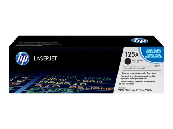 HP 125A - Schwarz - Original - LaserJet - Tonerpatrone (CB540A)