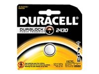 Duracell Duralock 2430 - Batterie CR2430 - Li