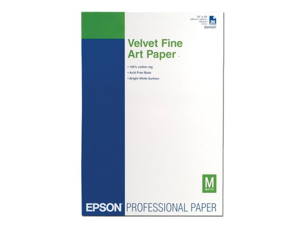 Epson Fine Art Velvet - Velvet - A3 plus (329 x 423 mm)