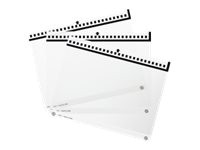 Fujitsu Photo - Scanner Trägerblatt - durchsichtig (Packung mit 3)