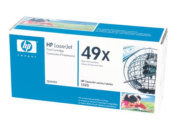 HP 49X - Hohe Ergiebigkeit - Schwarz - Original - LaserJet - Tonerpatrone (Q5949X)