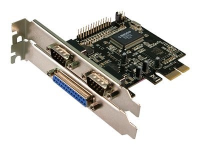 LogiLink Adapter Parallel/Seriell - PCIe - parallel, Seriell