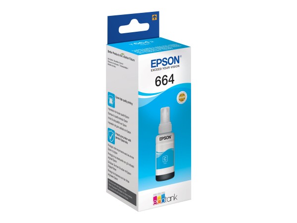 Epson T6642 - 70 ml - Cyan - Nachfülltinte - für EcoTank ET-14000