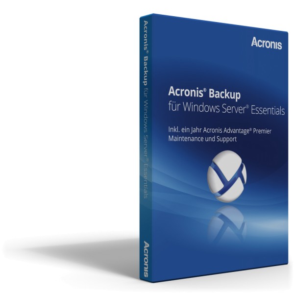 Acronis Backup Standard Windows Server Essentials - Erneuerung der Abonnement-Lizenz (1 Jahr)