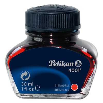 Pelikan 301036 - Rot - Schwarz - Transparent - 30 ml - 1 Stück(e)