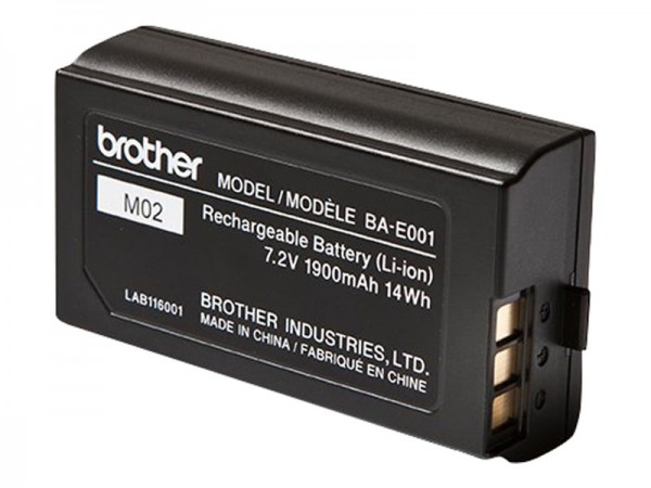 Brother BA-E001 - Drucker-Batterie - 1 x Lithium-Ionen
