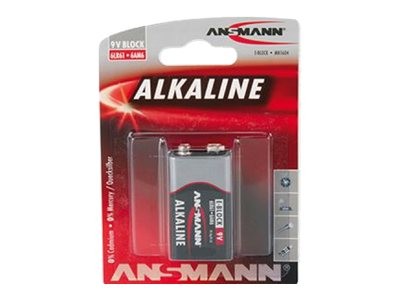 Ansmann RED LINE - Batterie 9V - Alkalisch