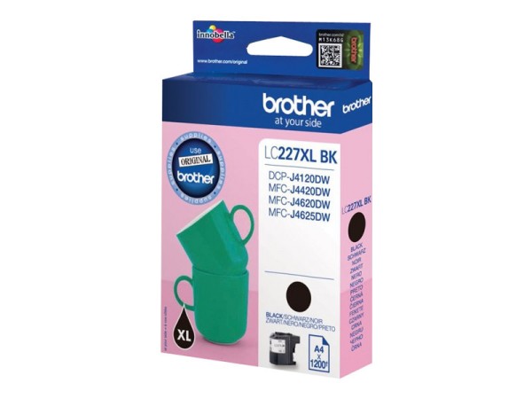 Brother LC-227XLBK - Schwarz - Original - Tintenpatrone