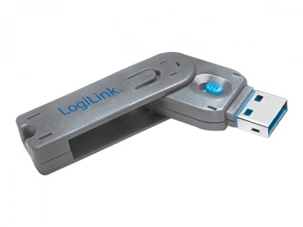 LogiLink USB-Portblocker - Blau