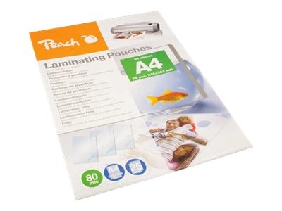 Peach 80 Mikron - 25er-Pack - durchsichtig