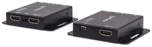 Manhattan HDMI over Ethernet Extender Kit - Video-/Audio-/Infrarot-Übertrager - bis zu 50 m