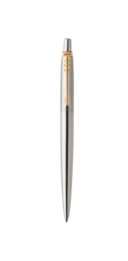 PARKER 1953182 - Gold - Silber - Blau - Clip-on retractable ballpoint pen - Rund - Edelstahl
