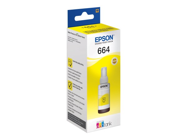 Epson T6644 - 70 ml - Gelb - Nachfülltinte - für EcoTank ET-14000