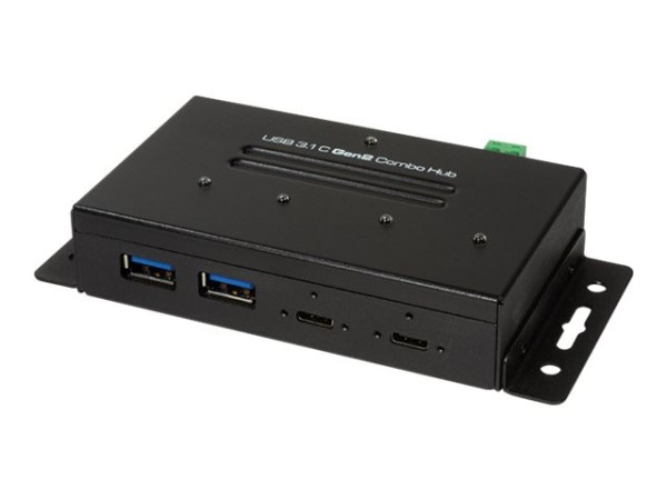 LogiLink USB-C 3.1 Gen 2, 4-port combo hub - Hub