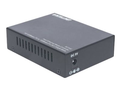 Intellinet Fast Ethernet Single Mode Media Converter, 10/100Base-Tx to 100Base-Fx (SC)