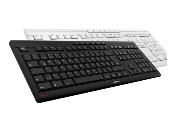 Cherry STREAM JK-8500 - Tastatur - USB - Layout für Großbritannien