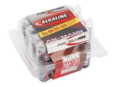 Ansmann Micro - Batterie 20 x AAA-Typ - Alkalisch