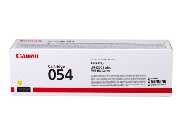 Canon 054 - Gelb - Original - Tonerpatrone - für ImageCLASS LBP622, LBP623, MF641, MF645
