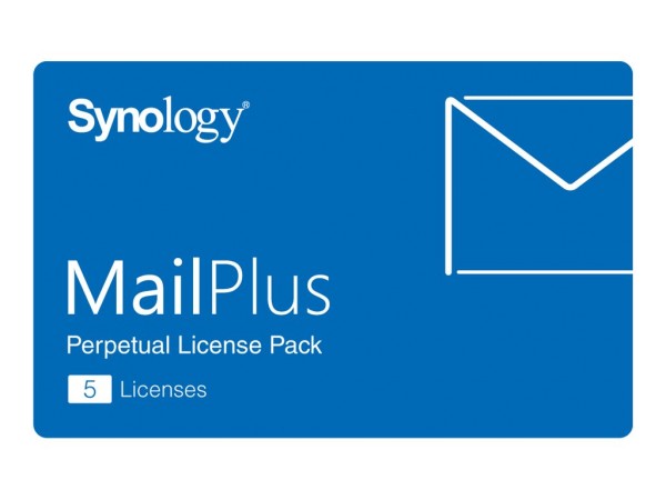 Synology MailPlus License Pack - Lizenz - 5 E-Mail-Konten