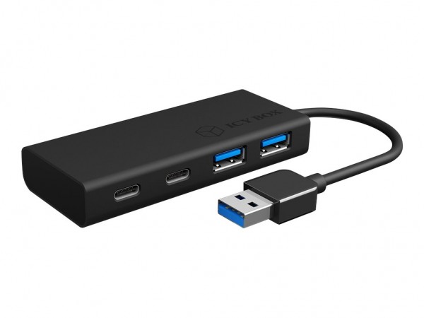 ICY BOX ICY BOX IB-HUB1426-U3 - Hub - 2 x SuperSpeed USB 3.0 + 2 x USB-C