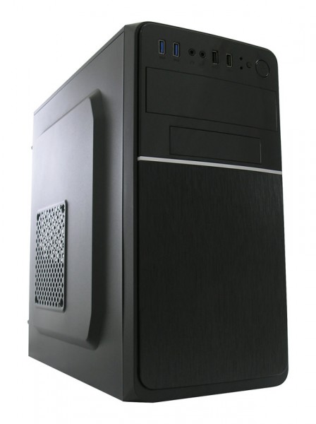 LC Power 2015MB - Midi ATX Tower - PC - Metall - Schwarz - ATX - Heimbüro