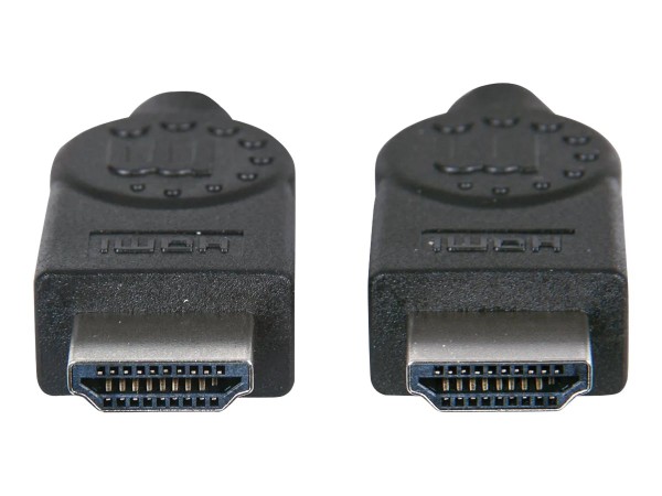 Manhattan High Speed HDMI-Kabel mit Ethernet-Kanal, 4K@30Hz, HEC, ARC, 3D, HDMI-Stecker auf HDMI-Ste