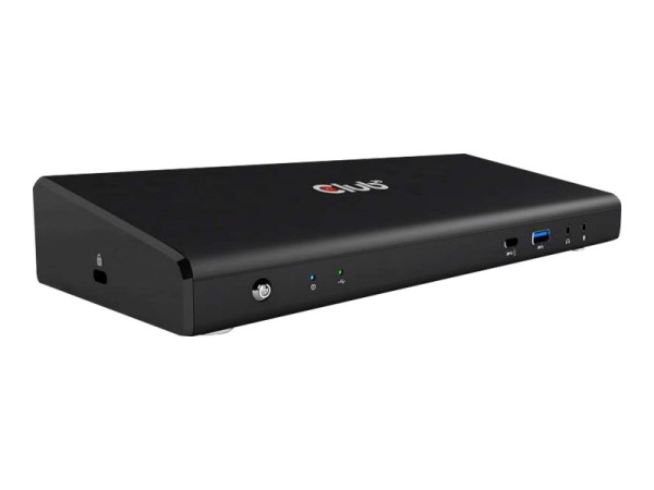 Club 3D SenseVision Connect USB C 3.2 Gen1 Universal Triple 4K Charging Dock