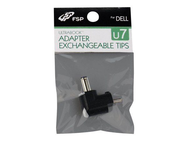 FSP Ultrabook Adapter Exchangeable Tips U7 - Adapter für Power Connector - Gleichstromstecker 4,5 x