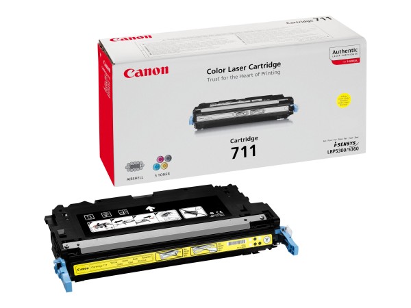 Canon 711 - Gelb - Original - Tonerpatrone - für imageRUNNER C1022
