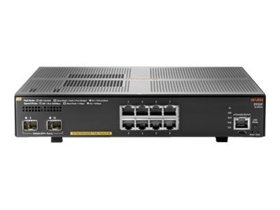 HP Enterprise Aruba 2930F 8G PoE+ 2SFP+ - Switch - L3 - managed - 8 x 10/100/1000 (PoE+)