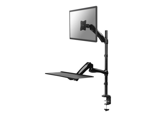 NewStar FPMA-D500KEYB - Tischhalterung für LCD-Bildschirm/Tastatur/Maus - Schwarz - Bildschirmgröße:
