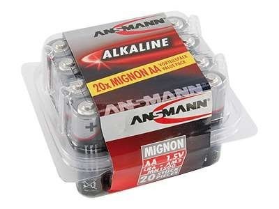 Ansmann Mignon - Batterie 20 x AA-Typ - Alkalisch