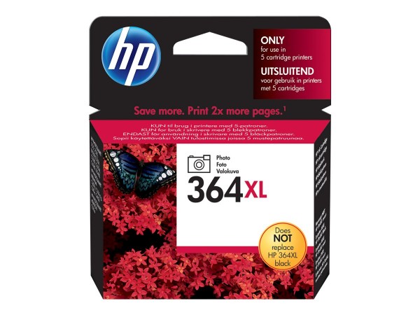 HP 364XL - 6 ml - Hohe Ergiebigkeit - Photo schwarz