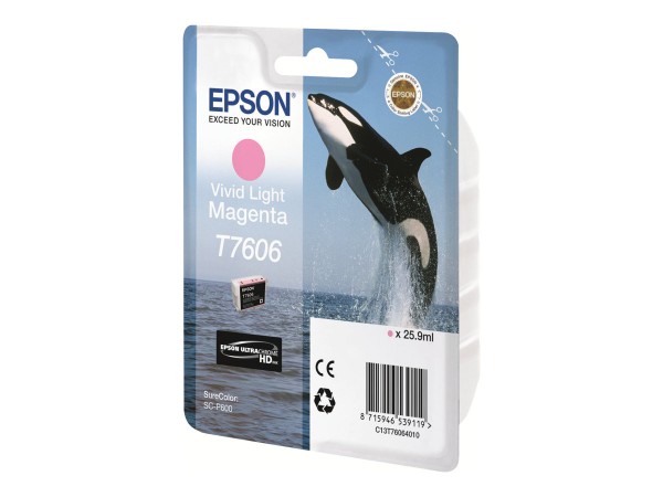 Epson T7606 - 26 ml - Vivid Light Magenta - Original