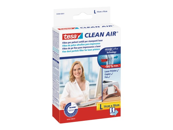 Tesa Clean Air L - Feinstaubfilter für Drucker