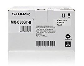 Sharp MX-C30GT-B - Schwarz - Original - Tonerpatrone