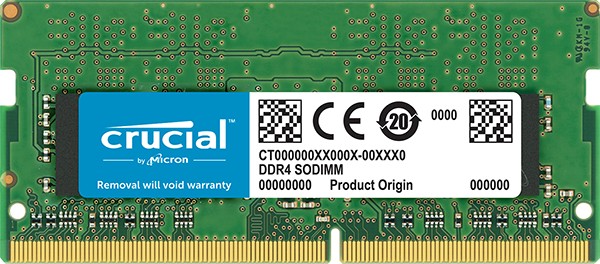 Crucial DDR4 - 4 GB - SO DIMM 260-PIN - 2666 MHz / PC4-21300