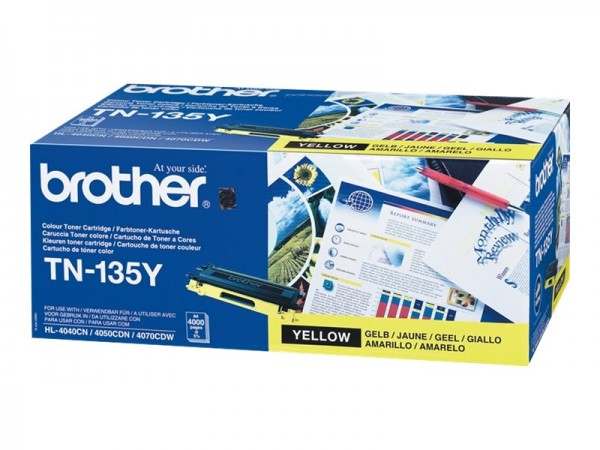 Brother TN-135Y - Gelb - Original - Tonerpatrone