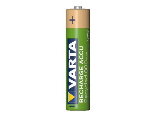 Varta Recharge Accu Recycled 56813 - Batterie 2 x AAA-Typ - NiMH - (wiederaufladbar)