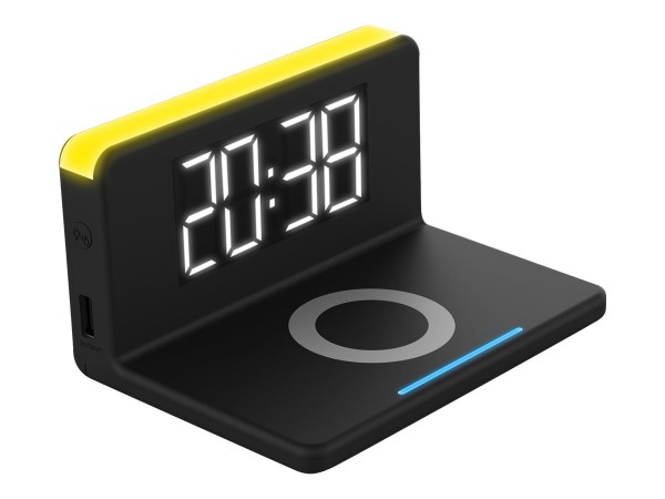 TerraTec ChargeAir clock! - Drahtlose Ladematte - 10 Watt (USB)