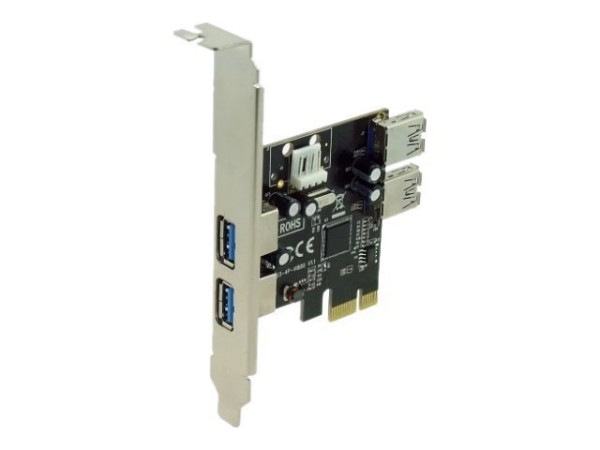 Sedna SE-PCIE-USB3-4 - USB-Adapter - PCIe - USB 3.0