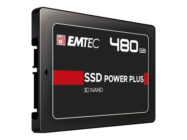 EMTEC X150 Power Plus 3D NAND - 480 GB SSD - intern - 2.5" (6.4 cm)