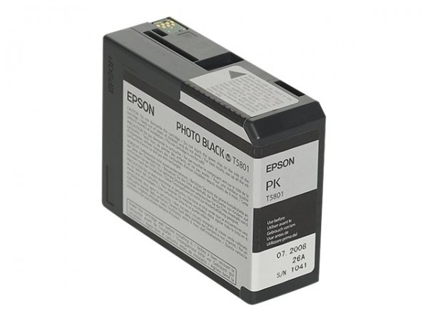 Epson T5801 - 80 ml - Photo schwarz - Original